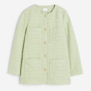 Light Green Tweed Jacket